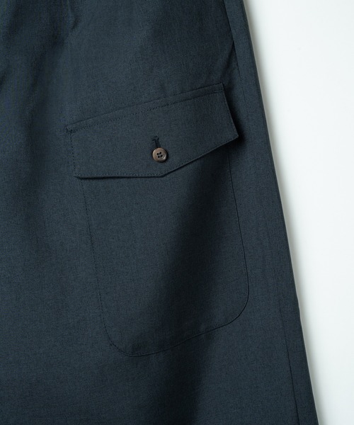 Be.Nection(ビネクション)の「2TACK CHAMBRAY SNOW PANTS / 2タックシャンブレースノーパンツ(スラックス・メンズ・チャコール/ベージュ・MEDIUM/LARGE)」の20枚目の写真