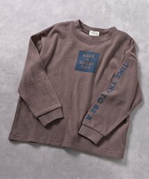 BOXロゴプリントロンTee