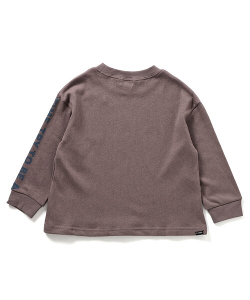F.O.KIDS(エフオーキッズ)の「BOXロゴプリントロンTee(Tシャツ/カットソー・キッズ・カーキ/チャコール/パープル・80/90/95/100/110/120/130/140/150)」の8枚目の写真