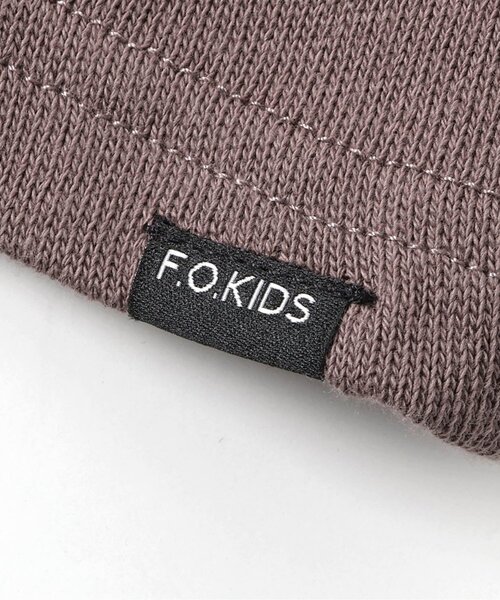 F.O.KIDS(エフオーキッズ)の「BOXロゴプリントロンTee(Tシャツ/カットソー・キッズ・カーキ/チャコール/パープル・80/90/95/100/110/120/130/140/150)」の12枚目の写真