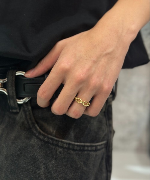 blatto（ブラット）の「【blatto 925silver】指輪 リング bla-ring-00560（リング・メンズ・ゴールド・6）」の2枚目の写真