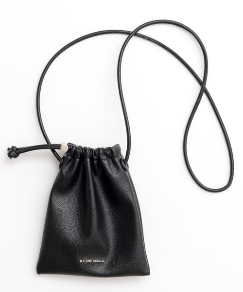 Drawstring Mobile Tote Bag/ドローストリングモバイルトート