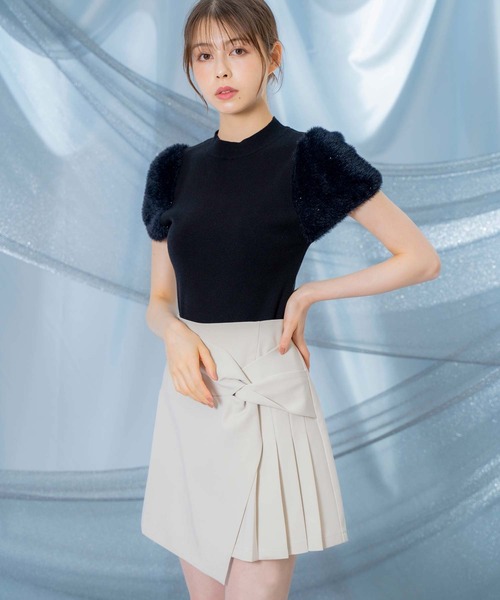 NOELA（ノエラ）の「ツイストデザインミニスカート（スカート）」 - WEAR