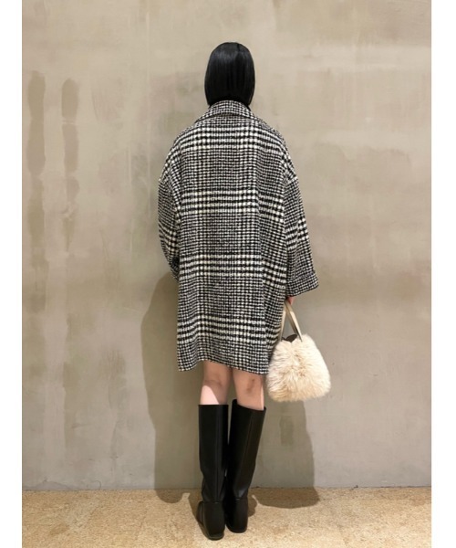 Mila Owen（ミラオーウェン）の「インヒールロングブーツ（ブーツ・レディース・ダークブラウン/ブラック・36/37/38）」の21枚目の写真