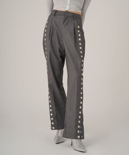 favclo.（ファブクロ）の「Side Snap Button Pants / サイドスナップ