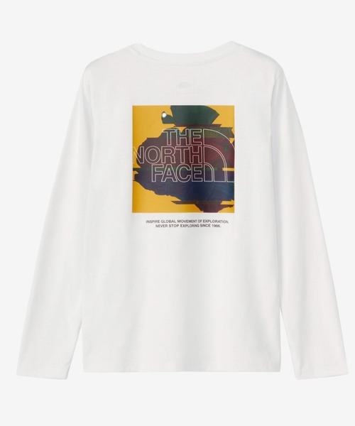 THE NORTH FACE(ザノースフェイス)の「THE NORTH FACE/ザ・ノース・フェイス ロンT DIGITAL BOX LOGO TEE NTW82487(Tシャツ/カットソー・レディース・ブラック/ホワイト・XL/L/M)」の14枚目の写真