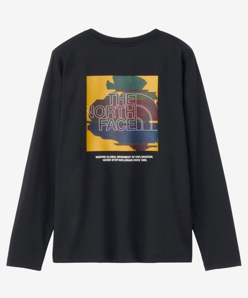 THE NORTH FACE(ザノースフェイス)の「THE NORTH FACE/ザ・ノース・フェイス ロンT DIGITAL BOX LOGO TEE NTW82487(Tシャツ/カットソー・レディース・ブラック/ホワイト・XL/L/M)」の16枚目の写真