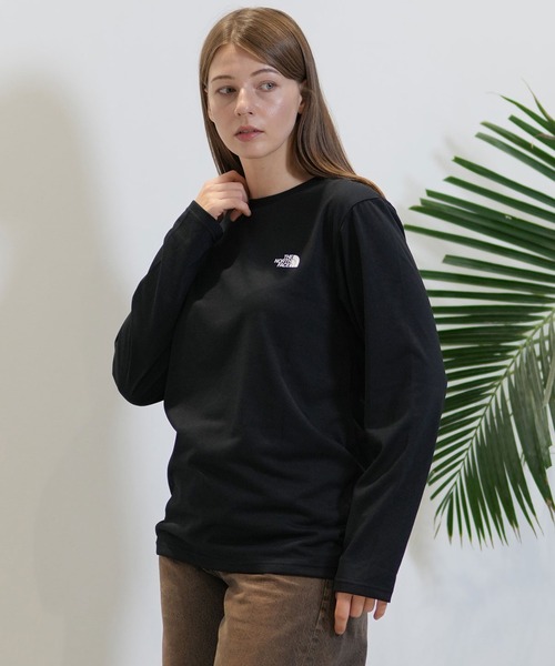 THE NORTH FACE(ザノースフェイス)の「THE NORTH FACE/ザ・ノース・フェイス ロンT DIGITAL BOX LOGO TEE NTW82487(Tシャツ/カットソー・レディース・ブラック/ホワイト・XL/L/M)」の9枚目の写真