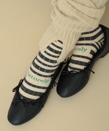 BEAMS BOY | 【別注】CROWN × maturely / リボン バレエシューズ(バレエシューズ)