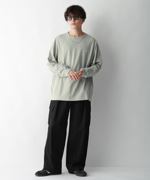 SIGNAL SPORTS（シグナルスポーツ）の「【SIGNAL SPORTS】ワンポイント刺繍/オーバーサイズTシャツ（Tシャツ/カットソー・メンズ・ホワイト/グリーン/スミクロ/ホワイト系その他4・SMALL/MEDIUM/LARGE）」の17枚目の写真