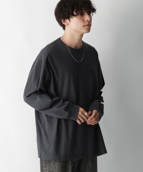 SIGNAL SPORTS（シグナルスポーツ）の「【SIGNAL SPORTS】ワンポイント刺繍/オーバーサイズTシャツ（Tシャツ/カットソー・メンズ・ホワイト/グリーン/スミクロ/ホワイト系その他4・SMALL/MEDIUM/LARGE）」の13枚目の写真