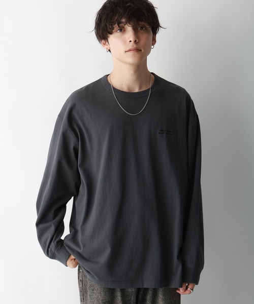 SIGNAL SPORTS（シグナルスポーツ）の「【SIGNAL SPORTS】ワンポイント刺繍/オーバーサイズTシャツ（Tシャツ/カットソー・メンズ・ホワイト/グリーン/スミクロ/ホワイト系その他4・SMALL/MEDIUM/LARGE）」の14枚目の写真