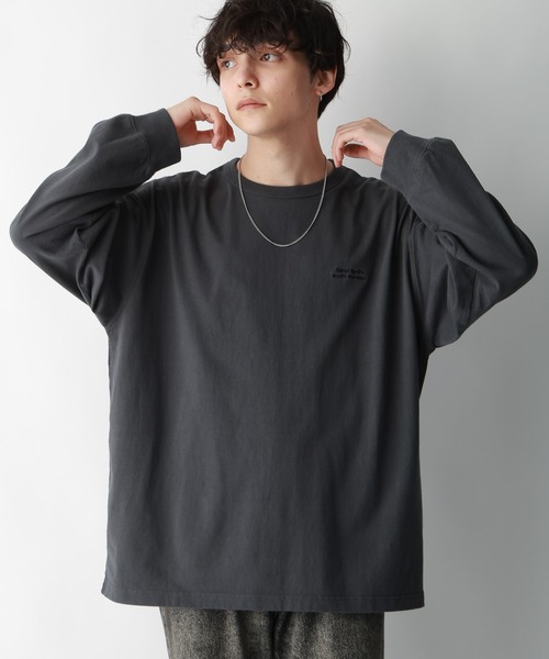 SIGNAL SPORTS（シグナルスポーツ）の「【SIGNAL SPORTS】ワンポイント刺繍/オーバーサイズTシャツ（Tシャツ/カットソー・メンズ・ホワイト/グリーン/スミクロ/ホワイト系その他4・SMALL/MEDIUM/LARGE）」の15枚目の写真