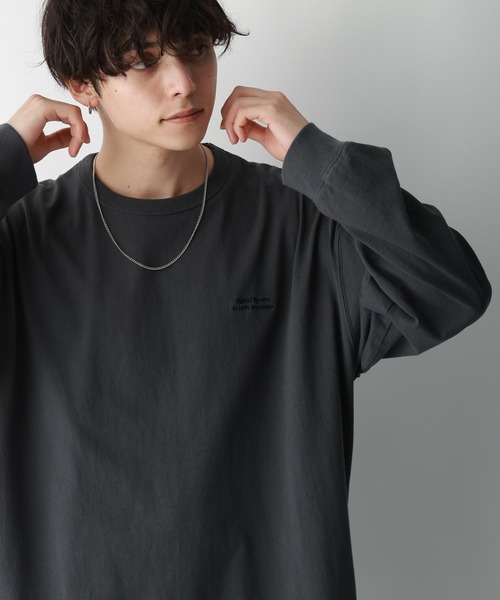 SIGNAL SPORTS（シグナルスポーツ）の「【SIGNAL SPORTS】ワンポイント刺繍/オーバーサイズTシャツ（Tシャツ/カットソー・メンズ・ホワイト/グリーン/スミクロ/ホワイト系その他4・SMALL/MEDIUM/LARGE）」の16枚目の写真