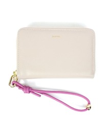 Beau're（ヴュレ）の「【BEAURE】カウレザー ハンドストラップ付きB7ウォレット B-24097（財布）」