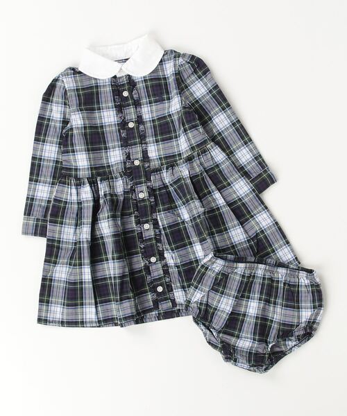 【セール】チェック コットン ポプリン シャツドレス & ブルマー(ワンピース)|POLO RALPH LAUREN CHILDRENSWEAR(ポロ ラルフ ローレン チルドレンズウェア) 【セール】チェック コットン ポプリン シャツドレス & ブルマー(ワンピース)|POLO RALPH LAUREN CHILDRENSWEAR(ポロ ラルフ ローレン チルドレンズウェア)
