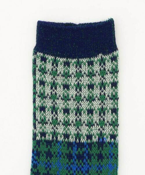 FRAPBOIS（フラボア）の「チェックチェックソックス（ソックス/靴下・レディース・ブラック/レッド/ネイビー・FREE）」の18枚目の写真