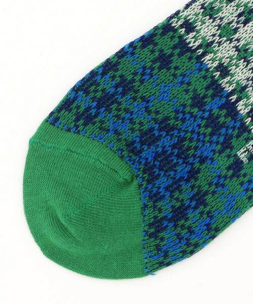 FRAPBOIS（フラボア）の「チェックチェックソックス（ソックス/靴下・レディース・ブラック/レッド/ネイビー・FREE）」の8枚目の写真