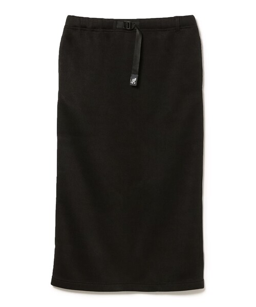 【別注】GRAMICCI ニットフリーススカート M BLACK 別注】Gramicci / ニット フリース スカート（S～M）（スカート