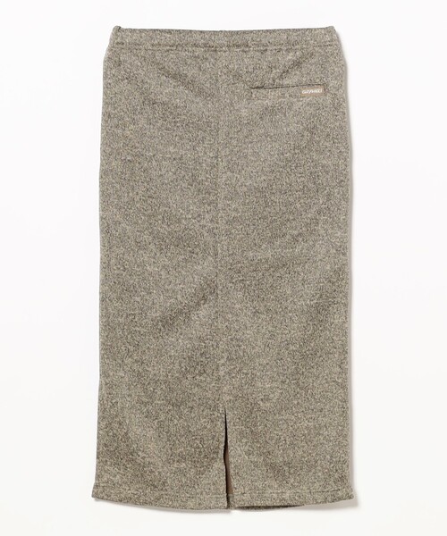 Gramicci（グラミチ）の「【ビームスの百名品】【別注】Gramicci /  ニット フリース スカート（スカート・レディース・ブラック/ブラック系その他2/ヘザーグレー・MEDIUM/SMALL）」の17枚目の写真