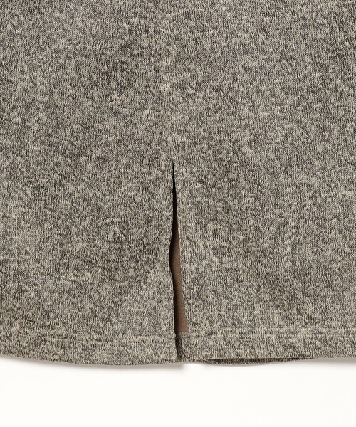 Gramicci（グラミチ）の「【ビームスの百名品】【別注】Gramicci /  ニット フリース スカート（スカート・レディース・ブラック/ブラック系その他2/ヘザーグレー・MEDIUM/SMALL）」の18枚目の写真