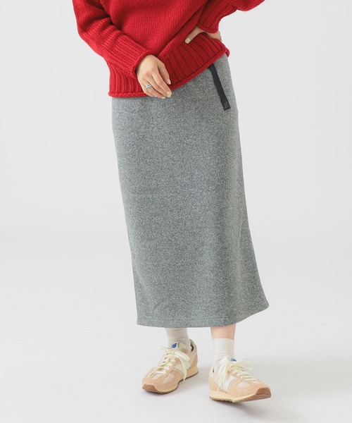 ビームスの百名品】【別注】Gramicci / ニット フリース スカート