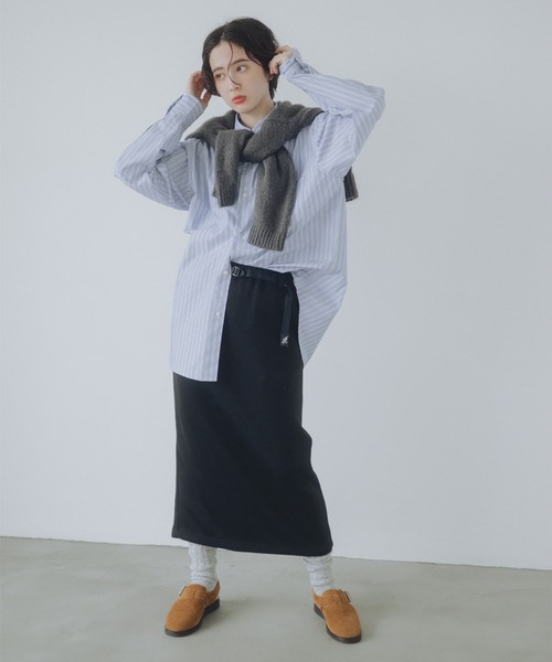 ビームスの百名品】【別注】Gramicci / ニット フリース スカート