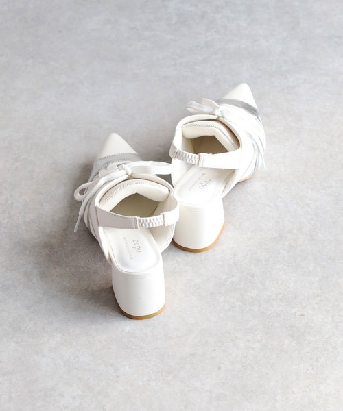 セール】レースアップポインテッドトゥスニーカーパンプス（パンプス