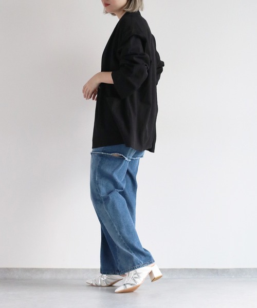 cepo（セポ）の「レースアップポインテッドトゥスニーカーパンプス（パンプス・レディース・ブラック/オフホワイト・M/L）」の22枚目の写真