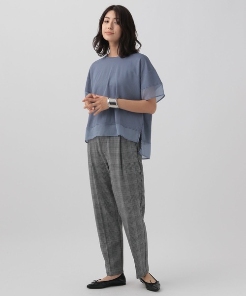 Elura（エルーラ）の「＜レギュラー／低身長サイズ＞サマ見えチェックテーパードパンツ/136582（その他パンツ・レディース・ブラック系その他・MEDIUM/LARGE/Ws S/Ws M/SMALL）」の18枚目の写真