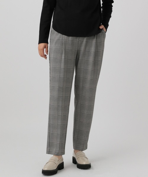 Elura（エルーラ）の「＜レギュラー／低身長サイズ＞サマ見えチェックテーパードパンツ/136582（その他パンツ・レディース・ブラック系その他・MEDIUM/LARGE/Ws S/Ws M/SMALL）」の16枚目の写真