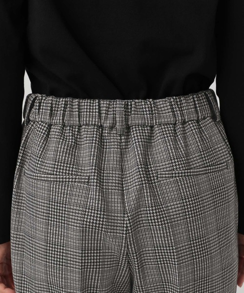 Elura（エルーラ）の「＜レギュラー／低身長サイズ＞サマ見えチェックテーパードパンツ/136582（その他パンツ・レディース・ブラック系その他・MEDIUM/LARGE/Ws S/Ws M/SMALL）」の9枚目の写真