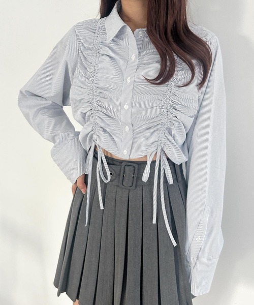 Heather（ヘザー）の「ドロストシャツ 150299（シャツ/ブラウス）」 - WEAR