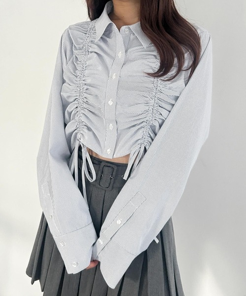 Heather（ヘザー）の「ドロストシャツ 150299（シャツ/ブラウス）」 - WEAR