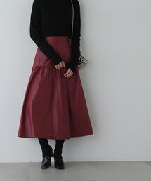N.（N. Natural Beauty Basic） | ◆切替ギャザーフレアスカート(スカート)
