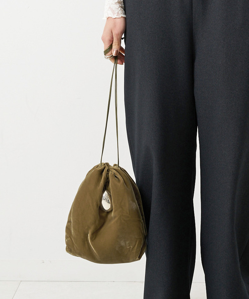 JAMIRAY / ジャミレイ VELVET EGG D/S PURSE 242-270506
