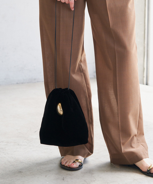 JAMIRAY / ジャミレイ VELVET EGG D/S PURSE 242-270506