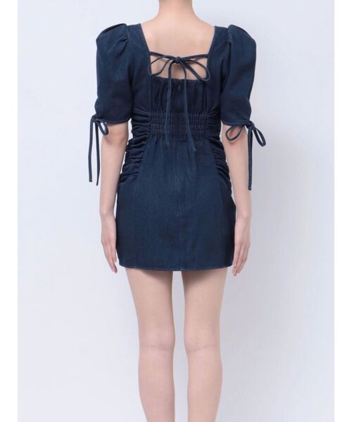 【セール】ギャザーデザインアソートミニワンピース(ワンピース)|dazzlin(ダズリン) 【セール】ギャザーデザインアソートミニワンピース(ワンピース)|dazzlin(ダズリン)