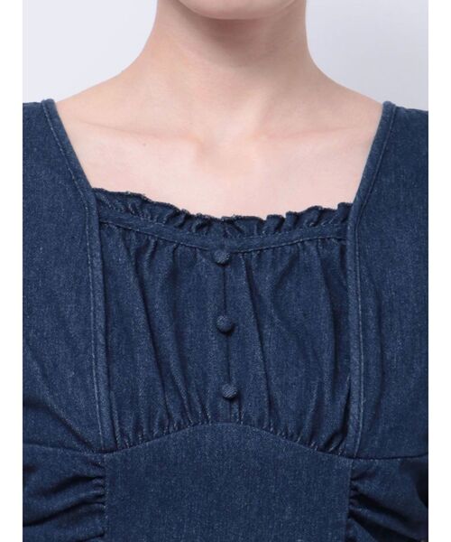 【セール】ギャザーデザインアソートミニワンピース(ワンピース)|dazzlin(ダズリン) 【セール】ギャザーデザインアソートミニワンピース(ワンピース)|dazzlin(ダズリン)