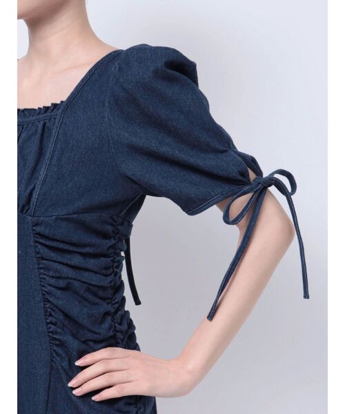 【セール】ギャザーデザインアソートミニワンピース(ワンピース)|dazzlin(ダズリン) 【セール】ギャザーデザインアソートミニワンピース(ワンピース)|dazzlin(ダズリン)