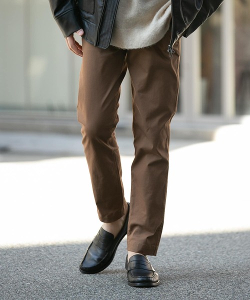 URBAN RESEARCH ROSSO MEN（アーバンリサーチロッソメン）の「『XLサイズあり』起毛スリムストレッチテーパードチノパンツ（その他パンツ・メンズ・カーキ/ブラック/ベージュ/ネイビー・SMALL/MEDIUM/LARGE/X-LARGE）」の3枚目の写真