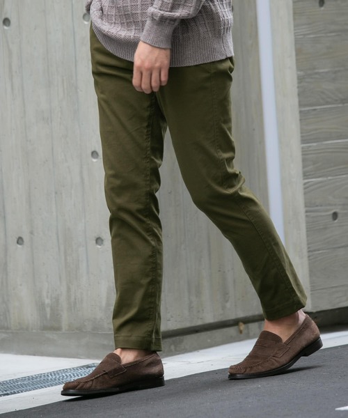 URBAN RESEARCH ROSSO MEN（アーバンリサーチロッソメン）の「『XLサイズあり』起毛スリムストレッチテーパードチノパンツ（その他パンツ・メンズ・カーキ/ブラック/ベージュ/ネイビー・SMALL/MEDIUM/LARGE/X-LARGE）」の16枚目の写真