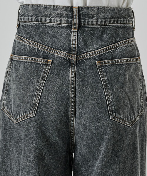 WASHED DENIM WIDE PANTS（デニムパンツ）｜JOHN LAWRENCE
