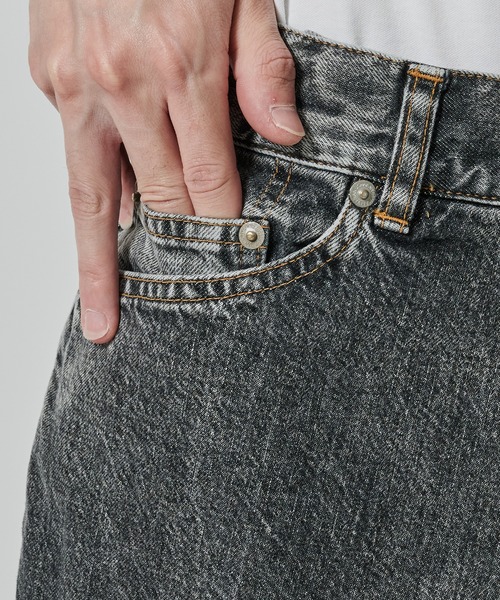 WASHED DENIM WIDE PANTS（デニムパンツ）｜JOHN LAWRENCE