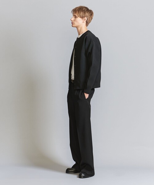 BEAUTY&YOUTH UNITED ARROWS(ビューティーアンドユースユナイテッドアローズ)の「【WEB限定】テックミラノ スナップボタン カーディガン(カーディガン/ボレロ・メンズ・ブラック/グレー/パープル・S/M/L)」の7枚目の写真