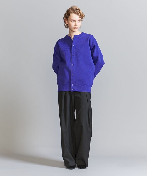 BEAUTY&YOUTH UNITED ARROWS(ビューティーアンドユースユナイテッドアローズ)の「【WEB限定】テックミラノ スナップボタン カーディガン(カーディガン/ボレロ・メンズ・ブラック/グレー/パープル・S/M/L)」の18枚目の写真