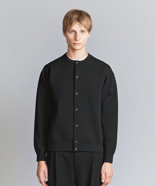 BEAUTY&YOUTH UNITED ARROWS(ビューティーアンドユースユナイテッドアローズ)の「【WEB限定】テックミラノ スナップボタン カーディガン(カーディガン/ボレロ・メンズ・ブラック/グレー/パープル・S/M/L)」の19枚目の写真