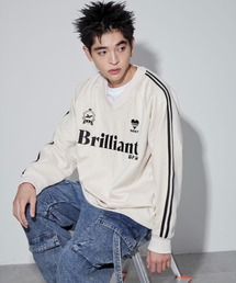 WEGO | WEGO/フェイクスウェードグラフィックプルオーバー(スウェット)