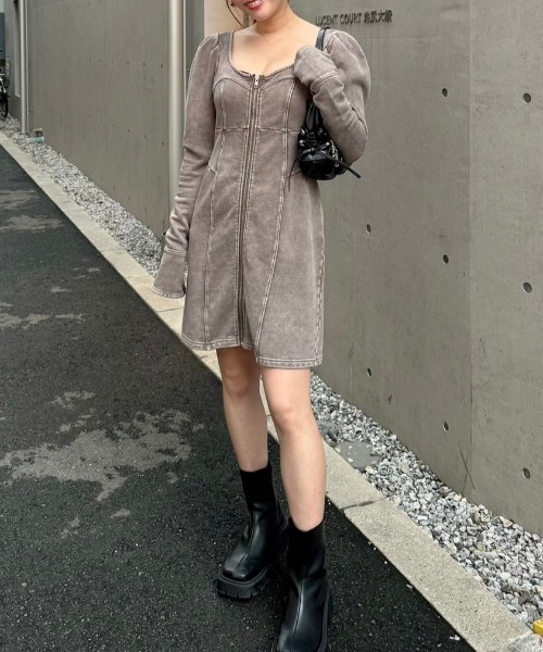 デニムワンピース rienda スタイルが盛れまくる！！ riendaのデニムワンピースをご紹介