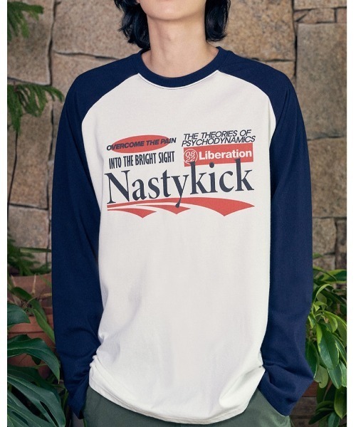 tシャツ 「UNISEX」NASTYKICK／Liberation ロングスリーブT レディース メンズ セール】【UNISEX】NASTYKICK／Liberation ロングスリーブT（T